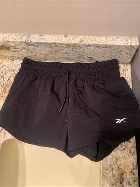Reebok Black Women's Lightweight Athletic Shorts